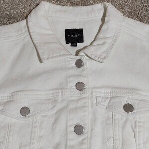 Liverpool Jeans white denim jacket Size S Small